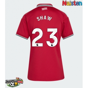 Manchester United Luke Shaw #23 Kotipaita Naisten 2026-27 Lyhythihainen
